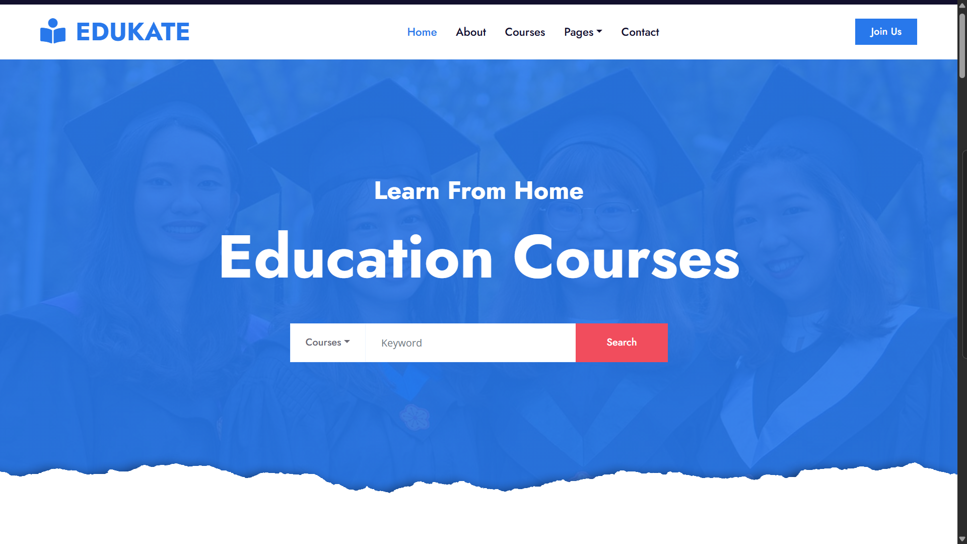 Edukate Education Template
