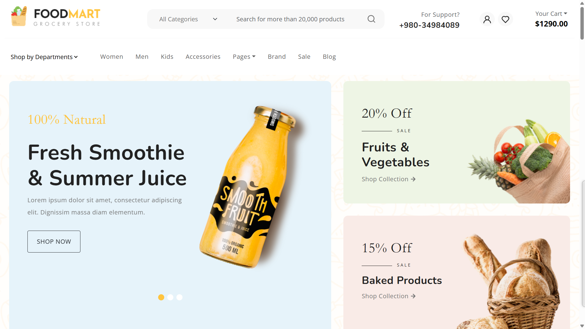 Foodmart Website